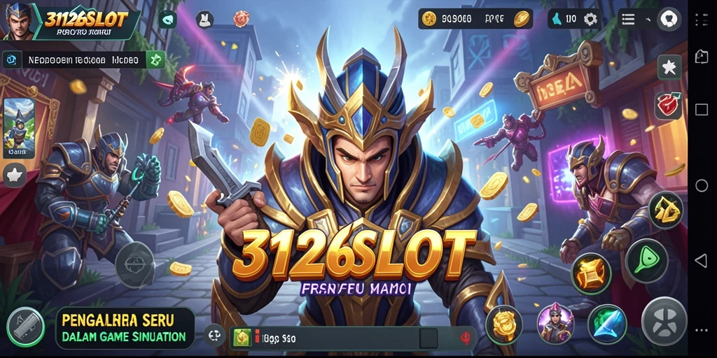 Tangkapan layar dari gameplay 3126SLOT yang mengasyikkan dan interaktif.