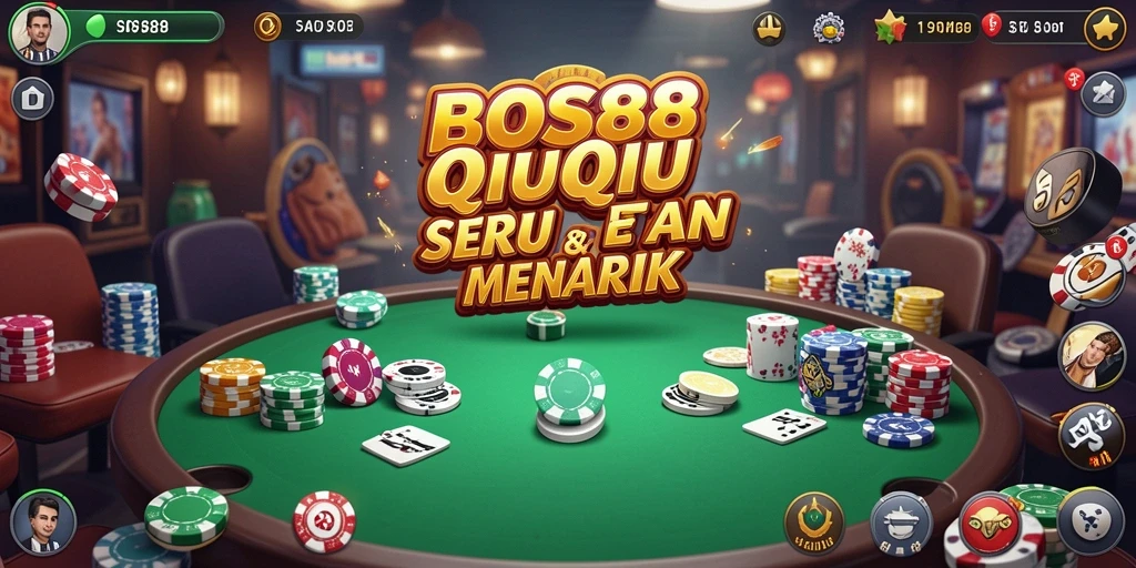 Screenshot gameplay QiuQiu di BOS88 yang menampilkan suasana kompetitif.