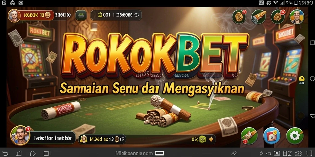 Tangkapan layar ROKOKBET dengan gameplay santai yang menghibur.