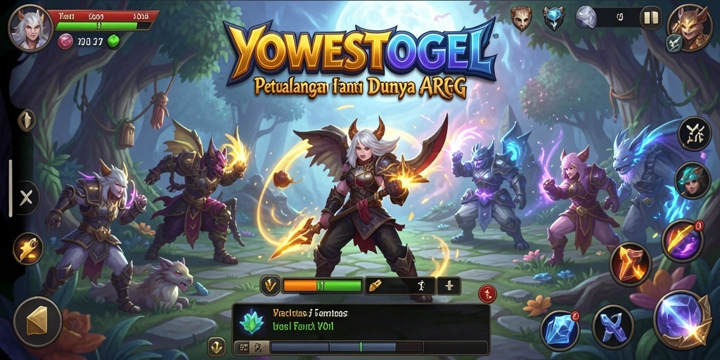 Tampilkan aksi seru dari gameplay YOWESTOGEL yang menegangkan.